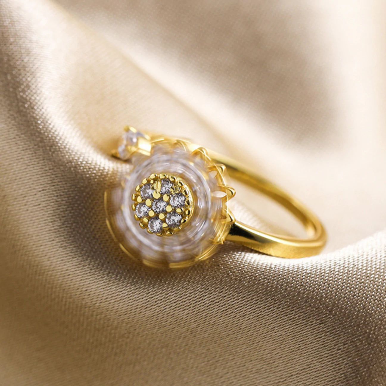 Anillo girasol