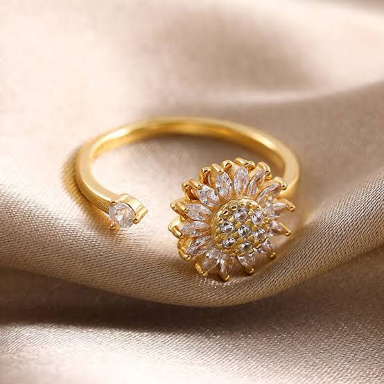 Anillo girasol